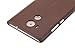Huawei Mate 8 Case, Pasonomi® [Smart Window View] Genuine Leather Stand Cover Case - Ultra Thin Slim Flip Wallet Case for Huawei Mate 8 2015 Release (Brown)