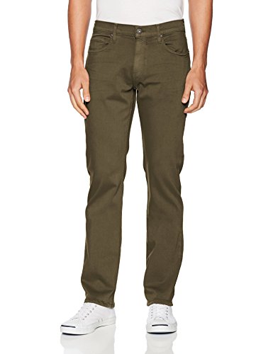 PAIGE Men's Normandie Transcend Slim Straight Leg Jean, Vintage Artichoke, 32