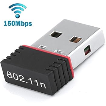 150Mbps USB WiFi Adapter, LOTEKOO Wireless Network Card Adapter Wifi Dongle for Desktop Laptop PC Windows 10 8 7 MAC OS Raspberry Pi / Pi2