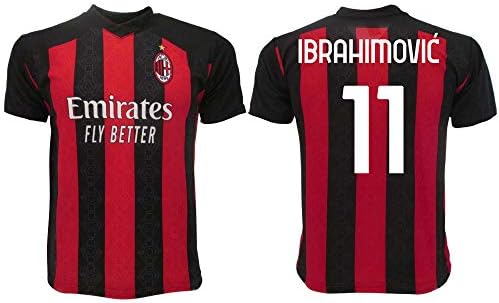 Maglia ibrahimovic milan 2021 ufficiale 2020-2021 adulto ragazzo bambino ibra zlatan 11 undici B08GVXH27K