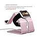Universal Cell Phone Stand,Apple Watch Stand , ULAK iPhone Stand Desktop Tablet Stand ,Smartphone Aluminium Holder Cradle for Apple Watch 38mm /42mm iPhone 7 / 7 plus 6S / 6 plus/ 5 5s SE ,Rose Gold