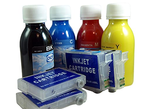 Kit-de-Recarga-para-Cartuchos-de-Tinta-Serie-29-29XL-Auto-reseteables-para-Expression-Home-XP-Cartuchos-Recargables-y-Accesorios-400-ML-Tinta