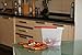 Reusable Silicone Ziplock Bags for Food Storage by Criss Elite - Clear Bags for Freezer, Sandwich, Snack, Lunch, or Fresh Vegetable or Fruits. Large (2x50 + 30 oz)