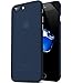 TOZO for iPhone 7 Plus Case iPhone 8 Plus Case PP 0.35mm World's est Protect Hard Case Semi Transparent Light Weight 5.5 inch. (03 Matte Ore Blue)