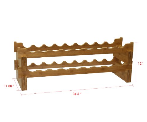 Oceanstar-18-Bottle-Stackable-Bamboo-Wine-Rack