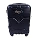 FUL DC Comics Batman Carry-On Rolling Suitcase, Hardside Travel Luggage with Spinner Wheels, 21 Inches, Black