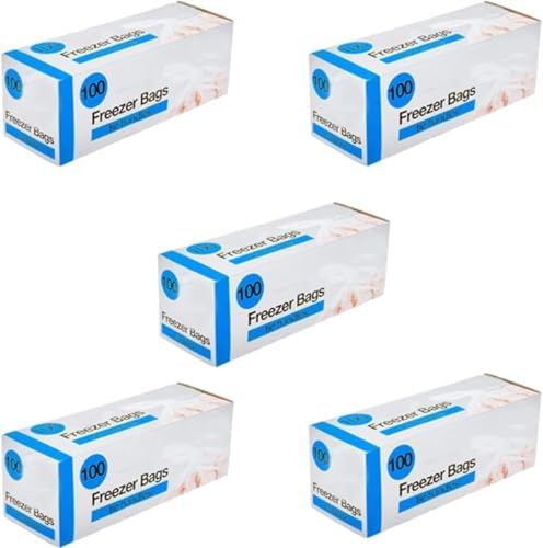 Large Freezer Bag - Food Bags With Tie Handles (Large Freezer Bag - Pack Of 100 - View #3