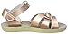 Salt Water Sandals by Hoy Shoe Sun-San Swimmer,Rose Gold,5 M US Toddler