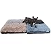 Paws & Pals Dog Bed for Pets & Cats – Bolster Foam Deluxe Bedding Cuddler Lounger Two-Toned Design for Travel, Home & Cratethumb 4