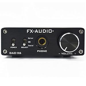 Fx Audio Dac X6 24bit 192 Optical Coaxial Usb Digital Audio Amplifier Dac Decoder Great Product For The Price