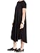 YouSun Women's Summer Casual Short Sleeve Round Neck Loose A-line T-Shirt Dress Black