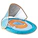 SwimWays Baby Spring Float Sun Canopy - Green Fish primary