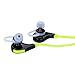 LEMFO Wireless Bluetooth Earphones Stereo Sweatproof for Sports Running Gym Compatible with Andorid IOS Mobile Phones (Green)