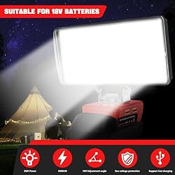 Akocire Max 6000 LM 38W  2 Modes Cordless LED