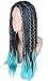 Topcosplay Adult Cosplay Wig Long Braids Halloween Costume Wigs for Women Girls