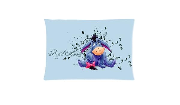 Amazon Com Queen Size Pillowcase Stylish Cartoon Eeyore Donkey