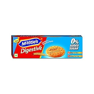 Mcvities Digestive Zero Added Sugar Biscuit,150gm (Pack of 4)