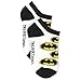 Justice League Superhero Boys 6 pack Socks (2T-4T / Shoe: 4-7, Blue/Multi)