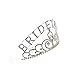 JOYIN 5 Pieces Bride to Be Bachelorette Party Accessory Kit Including Bride to Be Lace Sash, Rhinestone Glittering Tiara, Bridal Veil