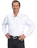 Scully Men's Floral Tooled Shirt