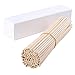 EXQUISS 60pcs Wood Rattan Reed Sticks Reed Diffuser Replacement Sticks Oil Diffuser Replacement Rattan Reed Sticks for Home & Office (Natural Color,10