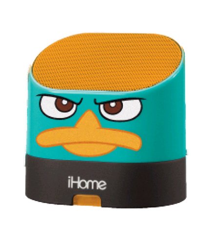 Phineas and Ferb Portable Rechargeable Speaker with Carrying Case for MP3 Players/iPhone/iPad, DF-M63