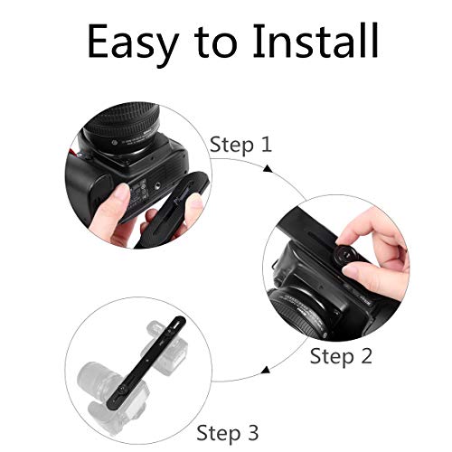 StyleZ 27cm/10.6inch Dual Camera Extension Bar Mount Straight Flash Bracket Tripod with 1/4" Screw for DSLR Camera LED Light Flash Light Camera Studio