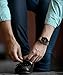 BONSTRAP Quick Release Brown Leather Watch Bands 20mm Compatible with Samsung Galaxy Watch 42mm/Samsung Gear Sport/Samsung Gear S2 Mens Womens