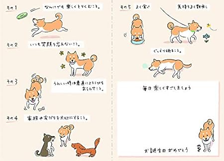 Amazon Co Jp 誕生日祝いカード 犬に学ぶ人生の楽しみ方 おもちゃ