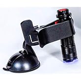 Clearshield Curing Light for Windshield Repairs - Resin Curing Light with Suction Cup Mount - Portable Windshield Chip Repair Tool with Stand for Glass Repair - Durable Automotive Tool to Cure Resin
