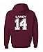 Studio 9Thirty3 Adult Lahey 14 Beacon Hills Lacrosse 2-Sided Hoodie