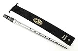 Clarke Sweetone Tinwhistle - Key of 'C' with Cloth Pouch (Silver)