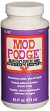 Mod Podge CS15063 Waterbased Sealer, Glue & Finish, 16 oz, Hard Coat, 16 Ounce
