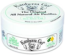 KANBERRA GEL 524001 Natural Air Purifier Gel, 2-Ounce (Quantity 4)