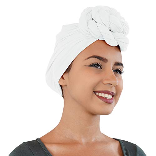 2 Colors+Novarena+Stretch+African+Headwrap