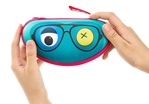 ZIPIT Beast Glasses Case/Storage Box, Light Blue - Thumbnail 3