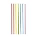 175 Count Chevron Paper Straws 7 3/4'' Assorted Rainbow Colors of Special Curation, Best Suited for Parties, Events and Crafts (Chevron)