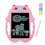 Birthday Present for 2-6 Years Old Girl , Boogie Doodle Board Magnetic Doodle for Kids Best Gifts for 5-12 Year Old Boys Girls Writing Tablet Doodle Board for Kids Toddlers Pink