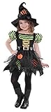 Juniors Pumpkin Patch Witch Costume Size Small (4-6)
