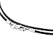 FIBO STEEL 2mm Mens Womens Necklace Leather Cord Chain, 18 inches
