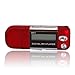 4GB MP3 USB Music Player Voice Recorder FM Radio Red