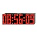 Lattice LED Digital Alarm/Countdown/Up Clock with Remote