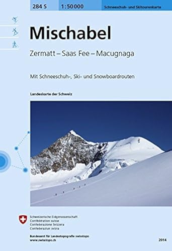 Download Carte de randonnée : Mischabel ski PDF