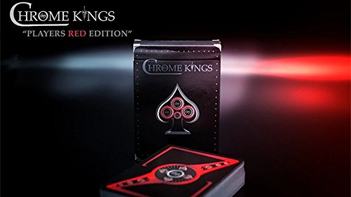 MTS Chrome Kings Limited Edition Playing Cards Players Red Edition by Devo vom Schattenreich and Handlordz