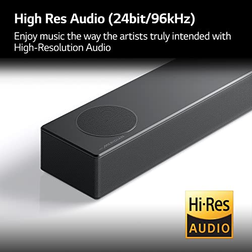 LG S75Q 3.1.2ch Sound bar with Dolby Atmos DTSX, HighRes Audio