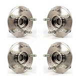 Front Rear Wheel Bearing & Hub Assembly Kit For