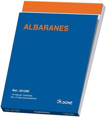 Dohe 50120D - Book of Duplicate delivery Notes Natural, multicoloured