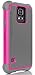 Ballistic Samsung Galaxy S 5 Tough Jacket Case - Retail Packaging - Charcoal/Raspberry