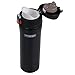 Omgogo Coffee Mugs Travel Mug Thermos Easy One-hand Operation Insulation Stainless Steel 16 Oz BLACK