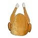 Christmas Turkey Hat，Coxeer Plush Hat Novelty Turkey Hat for Adults Women Men Christmas Gift Funny Party Decor